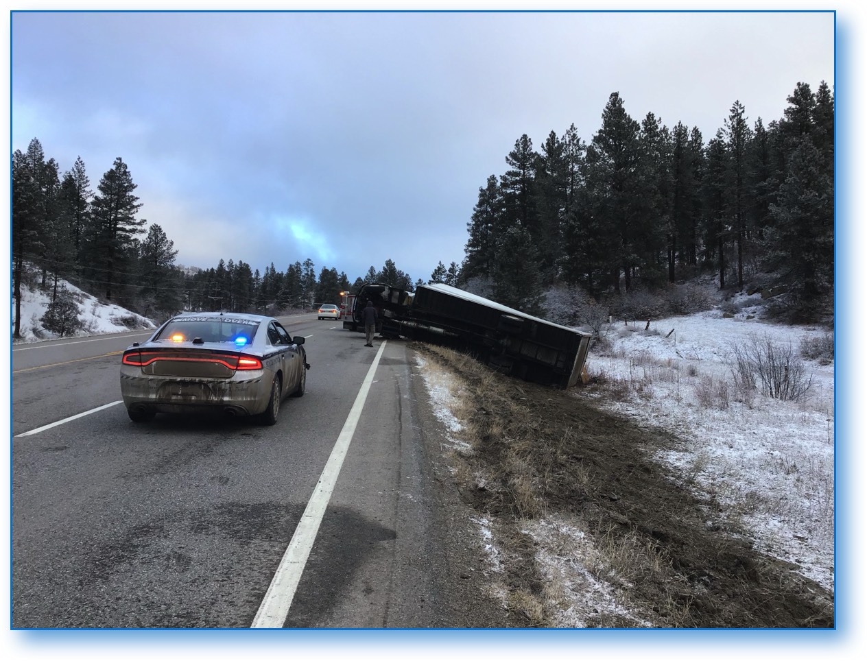 picture of Semi-Trailer Rollover